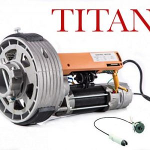 Motor Titan persiana enrollable metálica